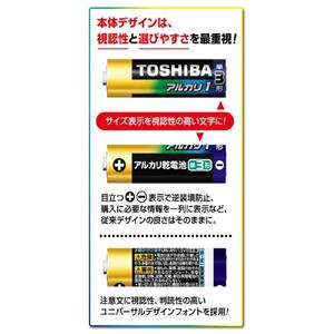 東芝 防災グッズ アルカリ乾電池単1・2・3・4形 バッテリーチェッカー　X-JOUBI SET