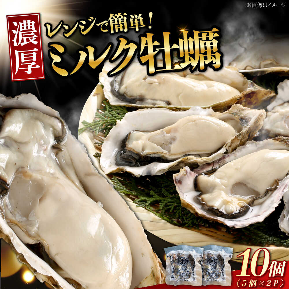 【ふるさと納税】【江田島ミルク牡蠣】真空パック 殻付き 牡蠣 5個入り 2パック 加熱用 かき 広島県産 カキ 貝付き牡蠣 海鮮 贈呈用 BBQ 濃厚 新鮮 蒸し牡蠣 焼き牡蠣 グリル焼き 魚介類 海鮮 牡蠣 カキフライ カキ ギフト 人気 送料無料 丸杉水産/江田島市[XCY004]
