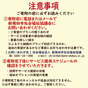 親孝行を助太刀します！ 日常生活の困りごとサポート お試しパック 【 生活 サポート 暮らし 介護 ゴミ回収 家族 故郷 ふるさと 地元 両親 親 見守り syakyo001 】
