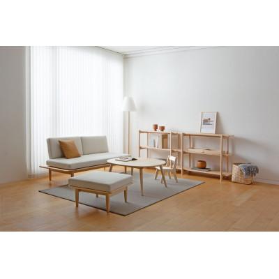 ふるさと納税 旭川市 旭川家具　cosine　リビングシェルフ85　北海道タモ_05763 |  | 01