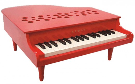 KAWAI ミニグランドピアノP‐32レッド (1163) [№5786-1703]