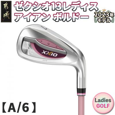 ふるさと納税 都城市 ゼクシオ 13 レディス アイアン ボルドー 【A/6】≪2023年モデル≫_DA-C710-6A