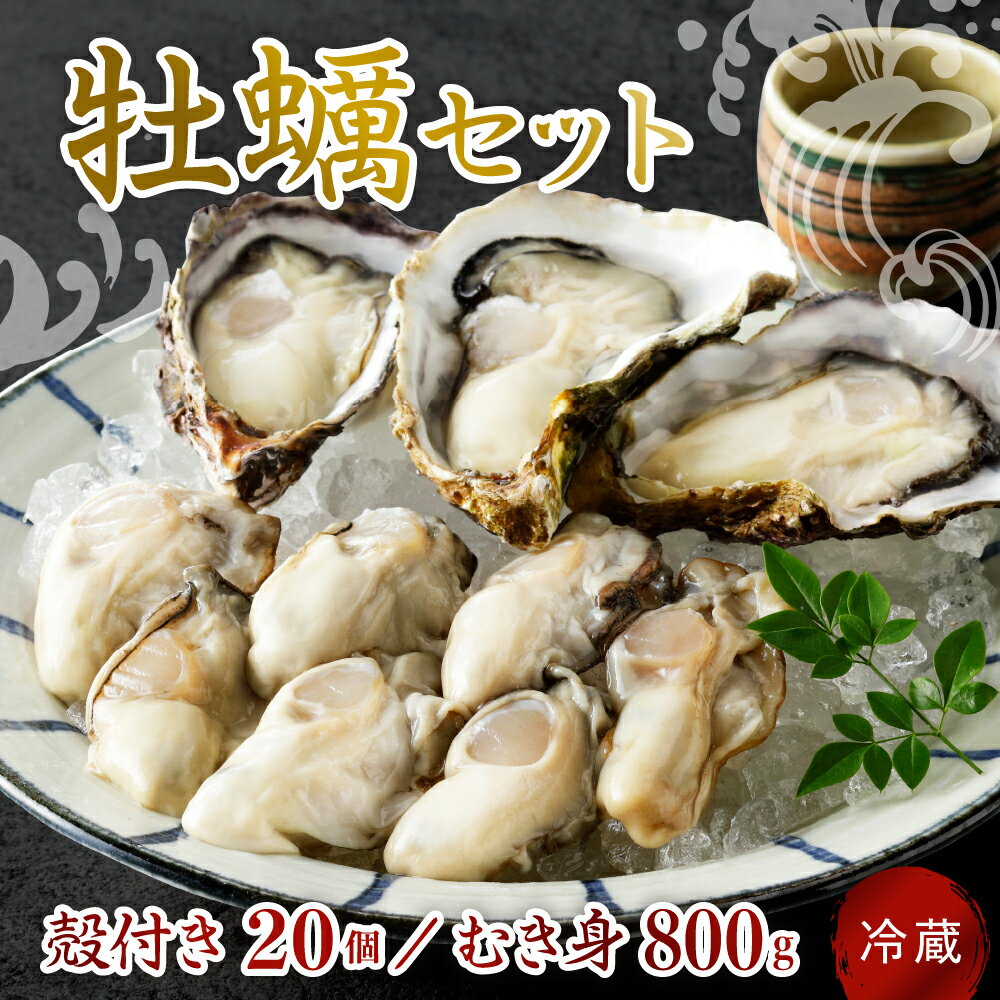 【ふるさと納税】先行予約【配送時期が選べる】宮原水産 かき 殻付き 20個 むき身 800g セット 発送時期が選べる 1月 2月 3月 4月 旬 冷蔵 国産 広島県産 牡蠣 カキ 生かき 生牡蠣 魚介 海鮮 新鮮詰め合わせ お取り寄せグルメ 送料無料 産地直送 広島かき 広島県 呉市