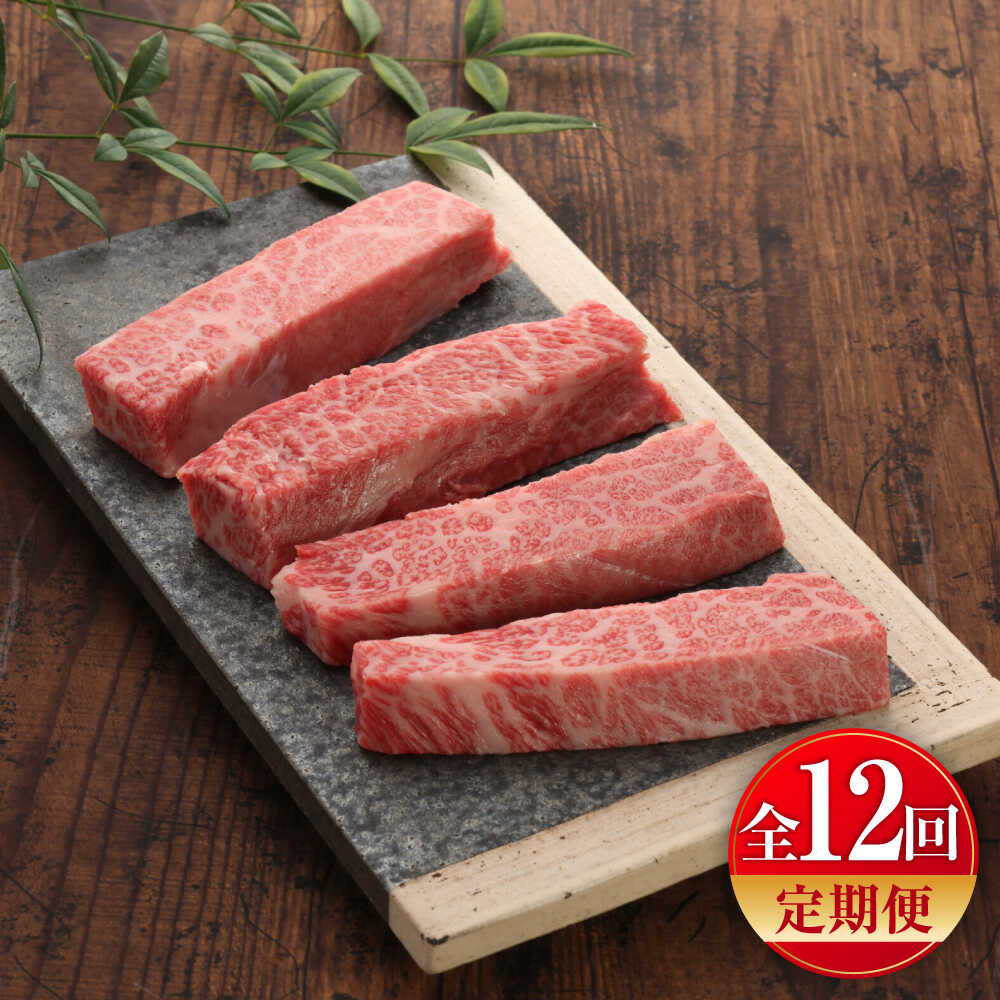 【ふるさと納税】【全12回定期便】【GI認証】くまもとあか牛三角バラステーキ 約120g×4枚 / 菊陽町 あかうし 熊本県 肉 にく niku ブランド 旨み くまもとあか牛 和牛 自社牧場 直接 最高 牛 牛肉 ぎゅうにく ぎゅう肉 冷凍 国産 【有限会社 三協畜産】[BHAS095]