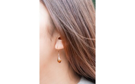 こがこもれびあーと ピアスセット　フラム・ホタル｜アクセサリー HARIO ハリオ _DP68