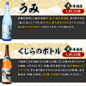 海の蔵「大海酒造」の飲み比べセット！B-２（合計6本） 1797