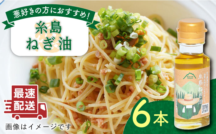糸島ねぎ油 6本 糸島市 / Carna 油 餃子 [ALA052]
