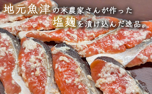 トラウトサーモン塩麹漬け　10切 ※北海道・沖縄・離島への配送不可