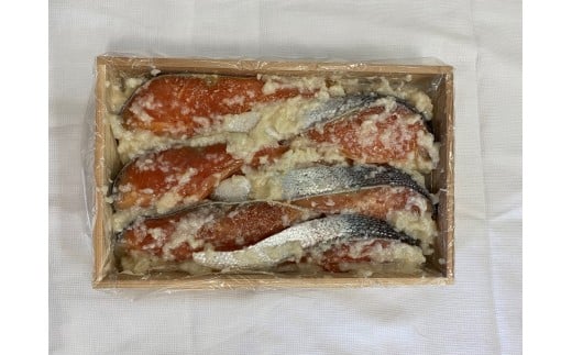 さけのこうじ漬け6切 | 鮭 こうじ漬け お取り寄せ グルメ おすすめ 人気 ご飯のお供 おかず 新潟県 五泉市 こうじ漬専門店 かさはら