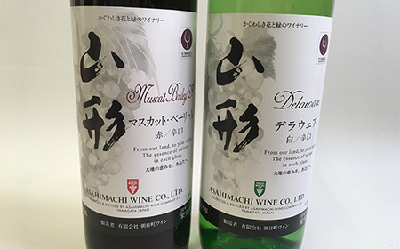 朝日町ワイン山形 赤・白（辛口） 各720ml セット F2Y-3447