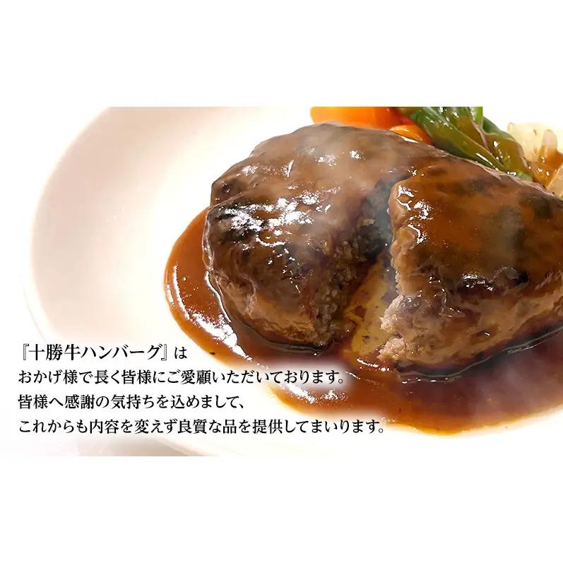 定期便 合挽ハンバーグ 全3回 合計30個 十勝牛 ハンバーグ
