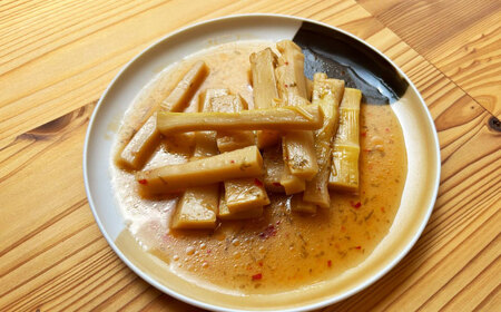 国産たたらば極太メンマ 100ｇ×1袋 ラーメン おつまみ 珍味 惣菜 おかず お取り寄せ ギフト おすすめ 島根県雲南市/奥出雲マザーズ[AIDP001]