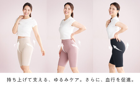 【ブラック LLサイズ】SIXPAD 骨盤底筋ケアガードル