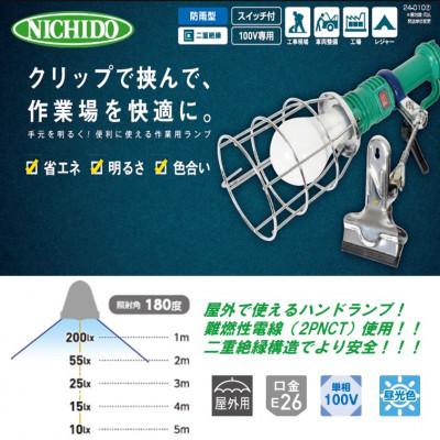 ふるさと納税 寝屋川市 防雨型ハンドランプ(10W)
