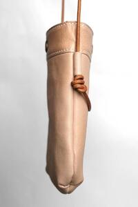 天神ワークス レザーサコッシュSP04【RED】