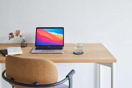 パソコンデスク シンプル デスク WAAKdesk TypeA 120 天板オーク｜脚ホワイト