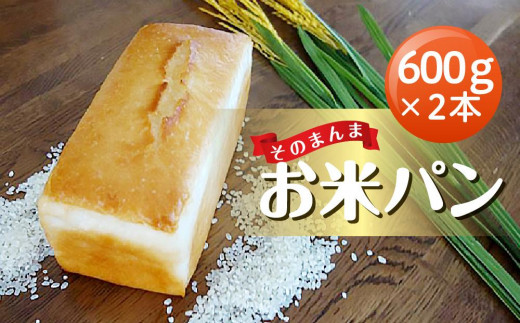 
そのまんまお米パン（600ｇ×２本）
