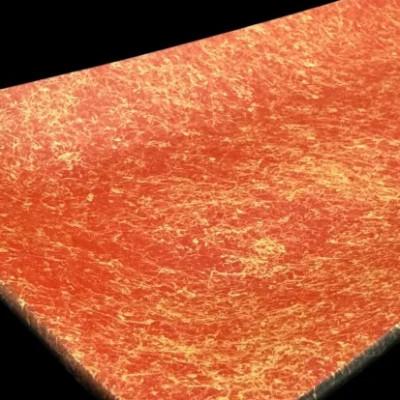 ふるさと納税 九度山町 波レクタングルプレート 　乱糸(マット仕上げ)本朱 |  | 02