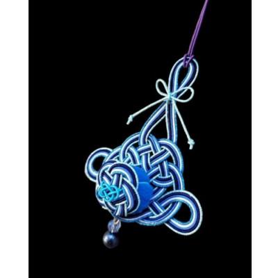 ふるさと納税 野々市市 【金沢水引】水引アロマディフューザー　Hang　ブルー |  | 01