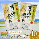 【ふるさと納税】【令和6年産】特別栽培米 ひとめぼれ 10kg（5kg×2袋） 2024年 | 山形県 鶴岡市 返礼品 無洗米 白米 ブランド米 お取り寄せ 米 楽天ふるさと 納税 支援 ご当地 お米 おこめ 特別栽培 コメ 単一米 5分づき 10キロ
