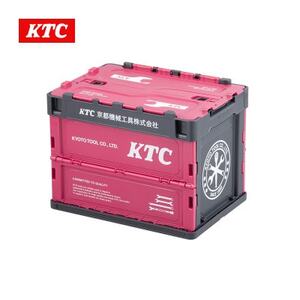 KTC折りたたみコンテナ　20L(ピンク×グレー)[YG-195PI]【1675505】