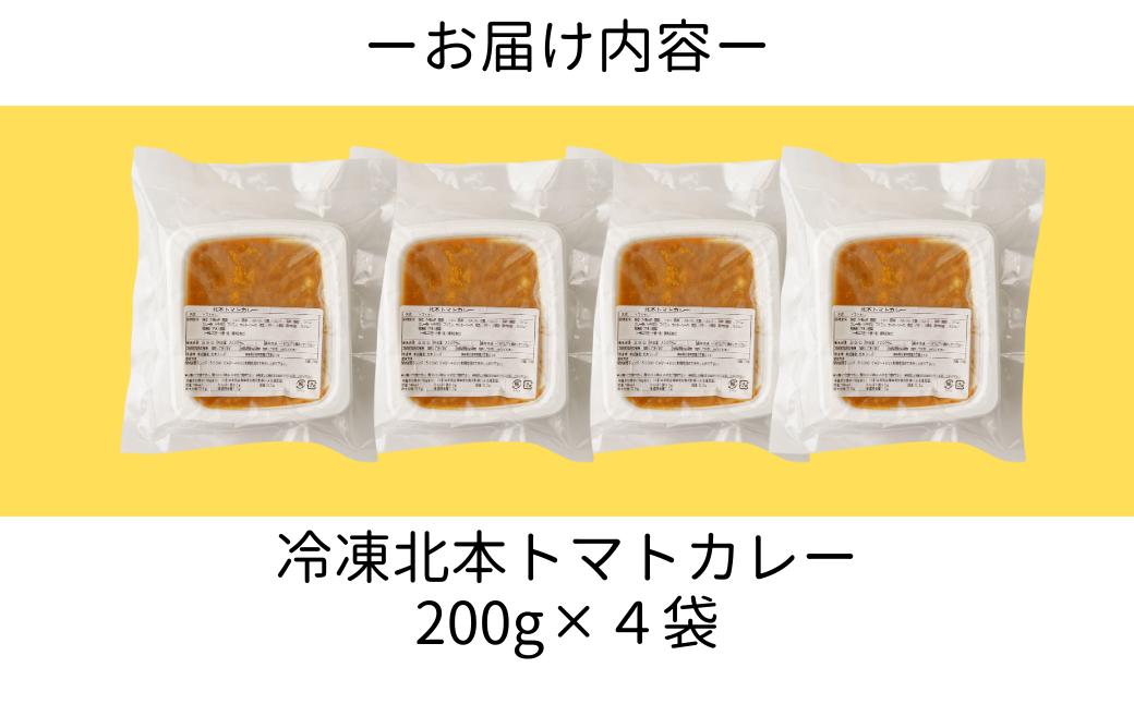 北本トマトカレー 冷凍 4人前