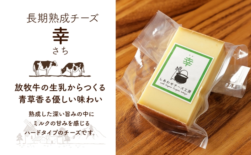 北海道 チーズ 幸 個包装 計1kg 9～11個前後 各100g前後 ハードタイプ ナチュラルチーズ 放牧牛 生乳 ミルク 乳製品 発酵 熟成 国産 おつまみ チーズコンテスト 小分け おすそ分け 冷