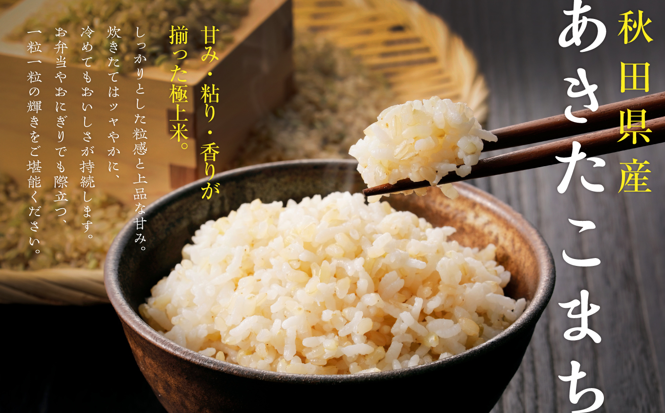 定期便 玄 米 あきたこまち 令和7年産 玄米 15kg(5kg×3) × 9ヶ月 5kg袋 選べる容量 定期 9ヶ月 9か月 9回 お米 コスパ こめ コメ kome 潟上市 秋田県 送料無料 【秋