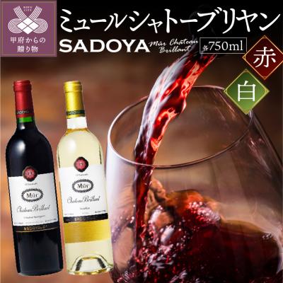 ふるさと納税 甲府市 【サドヤ】ミュールシャトーブリヤン　赤白セット