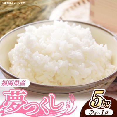 ふるさと納税 筑前町 令和7年産 福岡県産米 夢つくし 5kg 精米(筑前町)