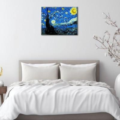 ふるさと納税 三郷市 大人のぬりえキャンバス【ゴッホ・シリーズ「星月夜」】 |  | 02