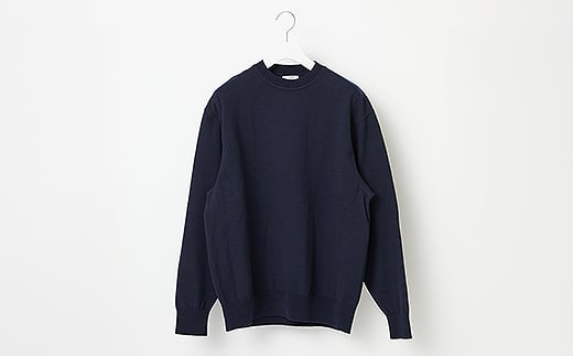≪順次発送≫ WAVE COTTON KNIT PULLOVER NAVY 濃紺 ネイビー ウェーブコットン 服 洋服 ユニセックス メンズ レディース ブランド 山形県 山辺町 数量限定 サイズ4 yt-wpxxn4-sn ※沖縄・離島への配送不可