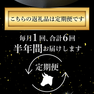 神戸牛 定期便 6ヶ月 贅沢 6種 神戸ビーフ 神戸牛