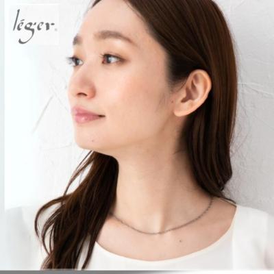ふるさと納税 三条市 純チタンチェーン 45cm BS45F [leger(レジエ)]【022S071】 |  | 01