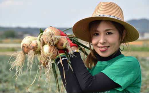 【新玉予約！】淡路島玉ねぎ とれたて完熟!! 新玉ちゃん 10kg☆ひょうご安心ブランド取得☆　◆配送5月上旬～6月上旬