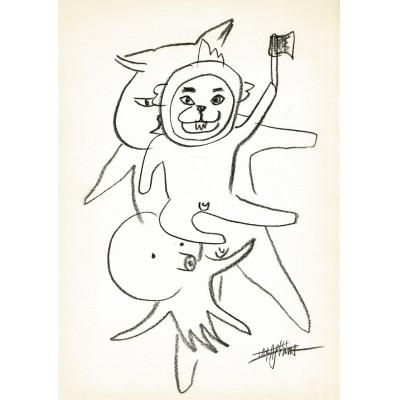 ふるさと納税 八千代市 アーティスト　田島亨央己　作品名:doodle 700