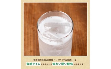 【3ヶ月 定期便 】※地域限定※ へべず酎ハイ「サンA乾杯果汁」缶（350ml×48本）【アルコール飲料  全3回 柑橘系 酒 アルコール定期便 お酒 チューハイ リキュール アルコール 度数5% 】