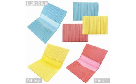 名刺入れ TSUNAGU ( ライトブルー ) 2ポケット コード刺繍 日本製 | カードケース メンズ レディース おしゃれ シンプル プレゼント ギフト 卒業祝 新潟県 五泉市 有限会社 田中刺繍