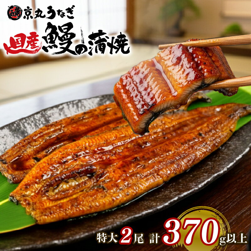 【ふるさと納税】 うなぎ 蒲焼 国産 2尾 計約370g以上 静岡 うなぎ処京丸 うなぎ 蒲焼き unagi 鰻 ウナギ 国産うなぎ 国産鰻 かば焼き 鰻蒲焼 うなぎ蒲焼き うな重 冷凍 土用 丑の日 人気 高級 個包装 小分け ギフト プレゼント おすすめ ランキング おいしい 特別 贅沢 沼津