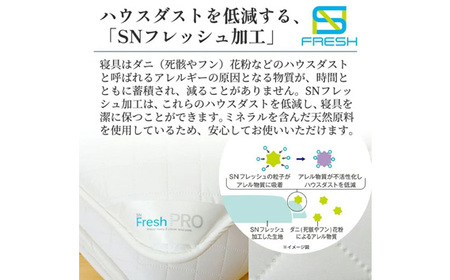 No.569 SN　フレッシュ　ウォッシャブル2枚合わせ掛けふとん シングル