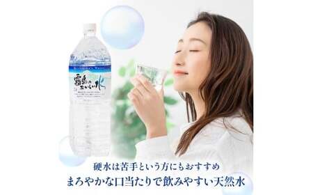 霧島のおいしい水 2L×6本 4箱（ミネラルウォーター 天然水 水 中硬水 シリカ ミネラル 美容 健康 人気 霧島 宮崎県 小林市）