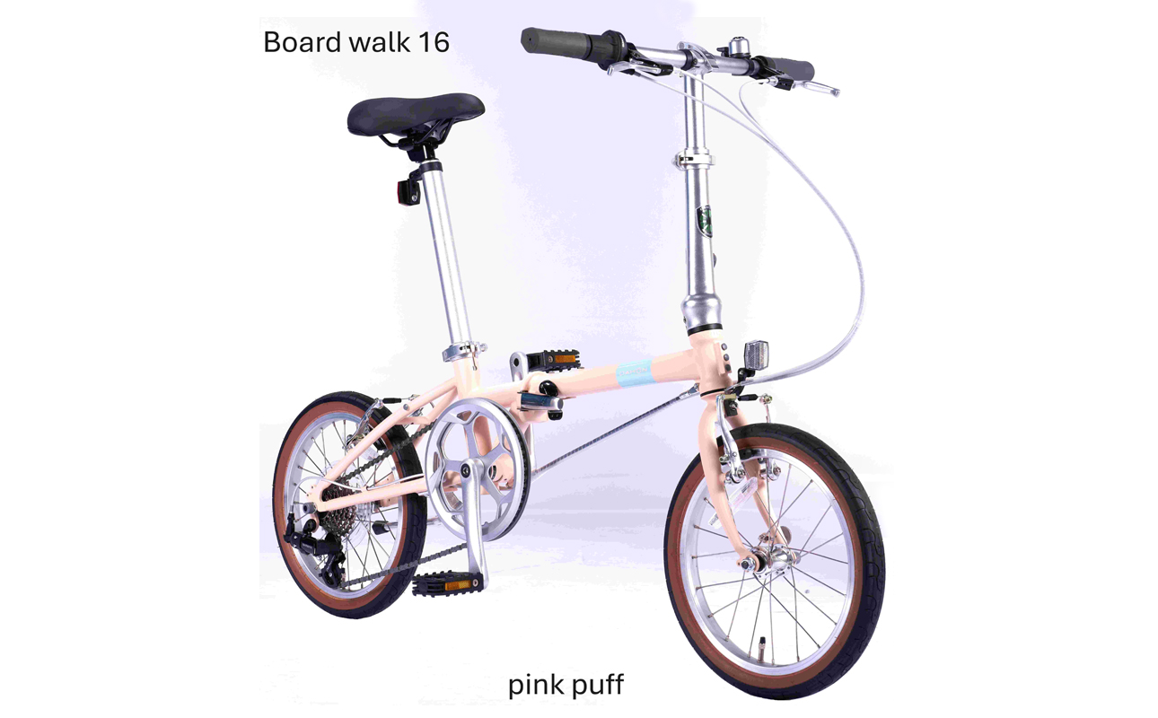 DAHON Int Folding Bike Board walk 16　Pink Puff【四日市市 で人気の返礼品 武田産業 折り畳み自転車 自転車 折りたたみ自転車 折りたたみ式自転車 三重県 