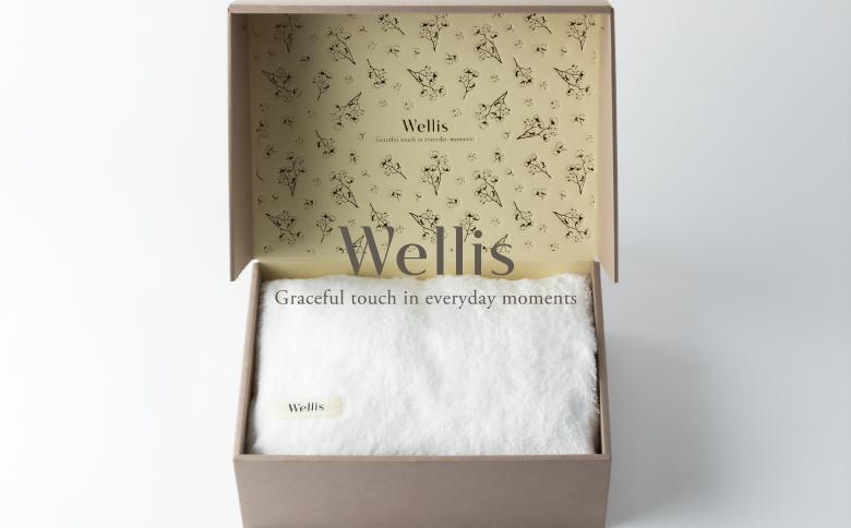
                  Wellis【極上の肌心地】ブランケット1枚　ギフトセット（009_5046）
                
