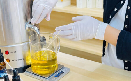 フレグランスキャンドル 『ホノルル』 キャンドル おしゃれ ルームフレグランス アロマキャンドル ギフト 沖縄市 / Earth ＆ Pure[BCDJ003]