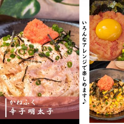 ふるさと納税 糸田町 【毎月定期便】【かねふくの明太子】〈無着色〉めんたいチューブ計900g全3回 |  | 01