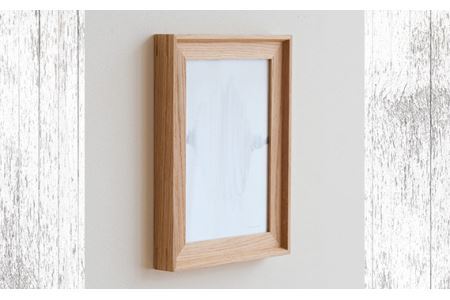 No.603-02 府中市の家具　FRAME　VALLE　A3サイズ　オーク