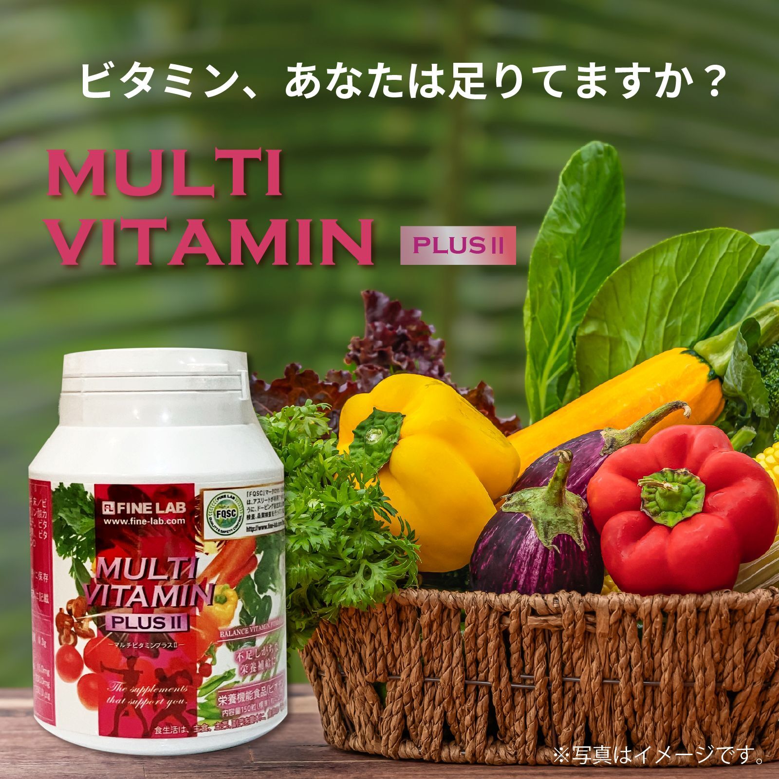 【ふるさと納税】ファイン・ラボ　マルチビタミン＋II | サプリメント ビタミン サプリ さぷりめんと びたみん 栄養 埼玉県 上尾市