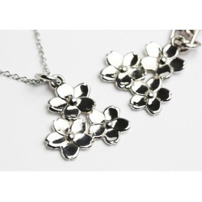 ふるさと納税 桜川市 必勝のトリプル桜ペンダント |  | 01