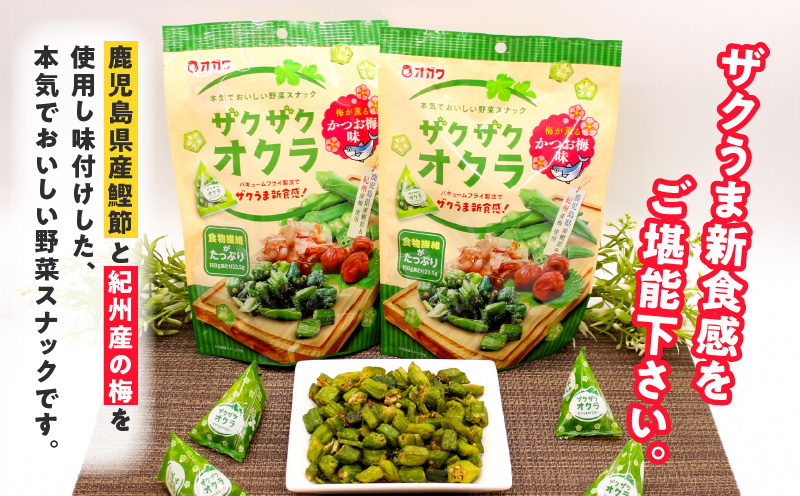 ザクザクオクラ（かつお梅味） 6袋　K347-006_01