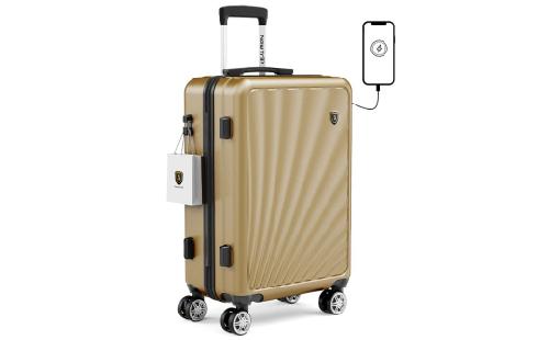NEWTRIP0301　スーツケース　シャンパンゴールド　Mサイズ　【11100-2006】